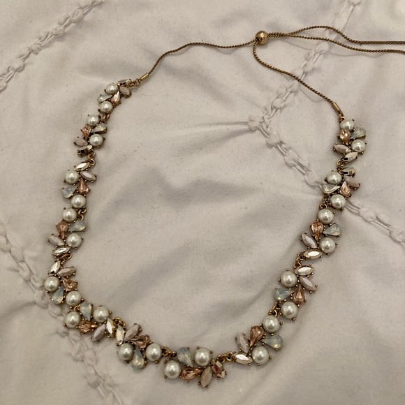 Pearl and Rhinestone Necklaces - Picture 1 of 3